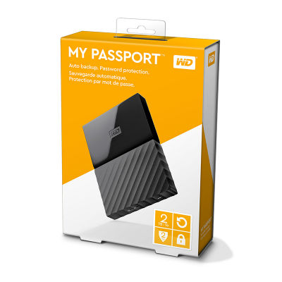 My Passport 2TB WD HDD