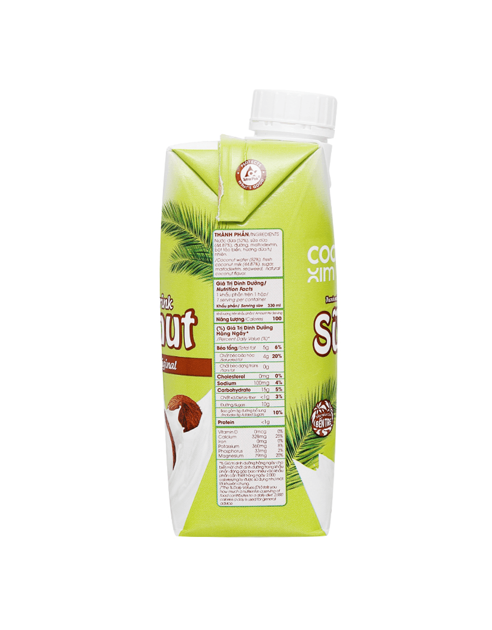 Sữa dừa đóng hộp Cocoxim Orginal - Hộp 330ml - Ảnh 2