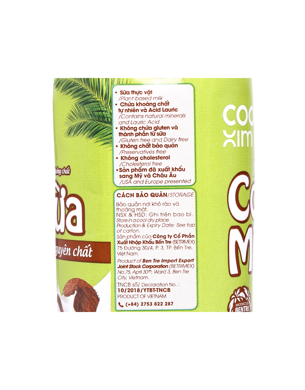 Sữa dừa đóng hộp Cocoxim Orginal - Hộp 330ml - Ảnh 5