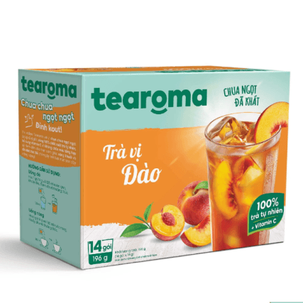tra vị đào alobogo.com sản xuất bởi tearoma the coffee house