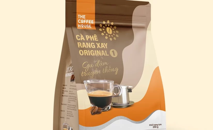 khanhtoanstore - Túi Cà phê rang xay Original The Coffee House - Túi Poly 250g
