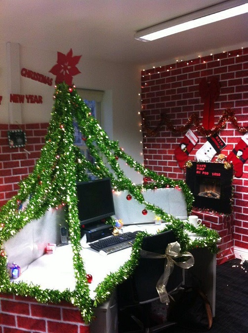 Depressing Office Christmas Decorations16
