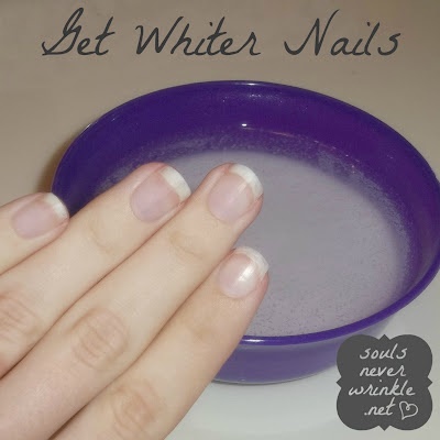 Whiten your nails
