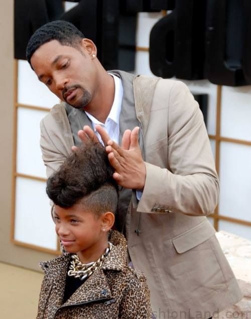 dad takes his daughter's hair 11