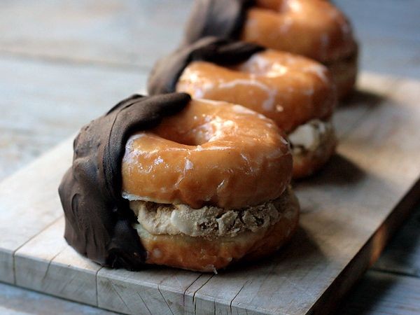 ice cream donut