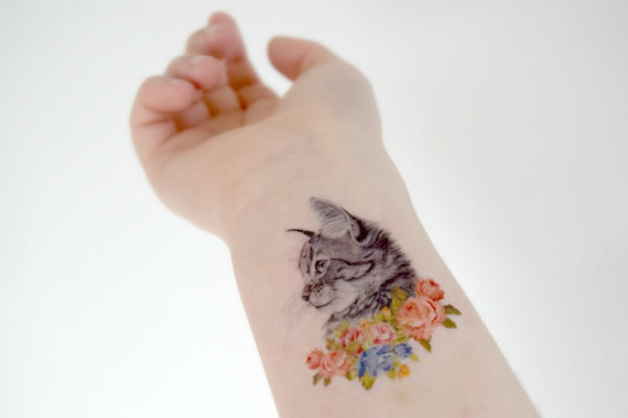 gato tatuaje