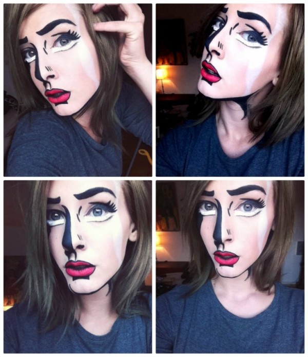cartoon makeup
