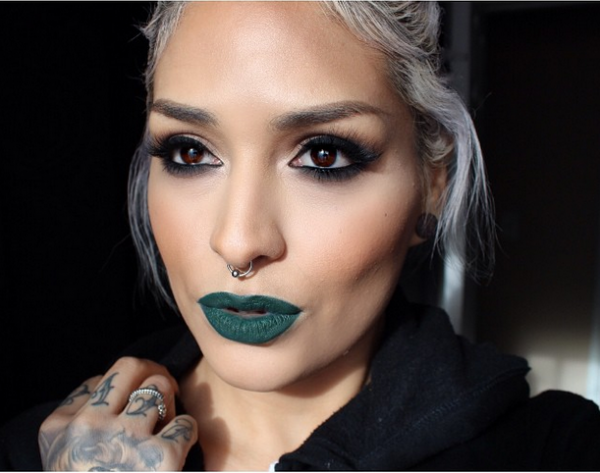 labial verde