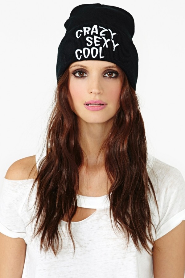crazy beanie
