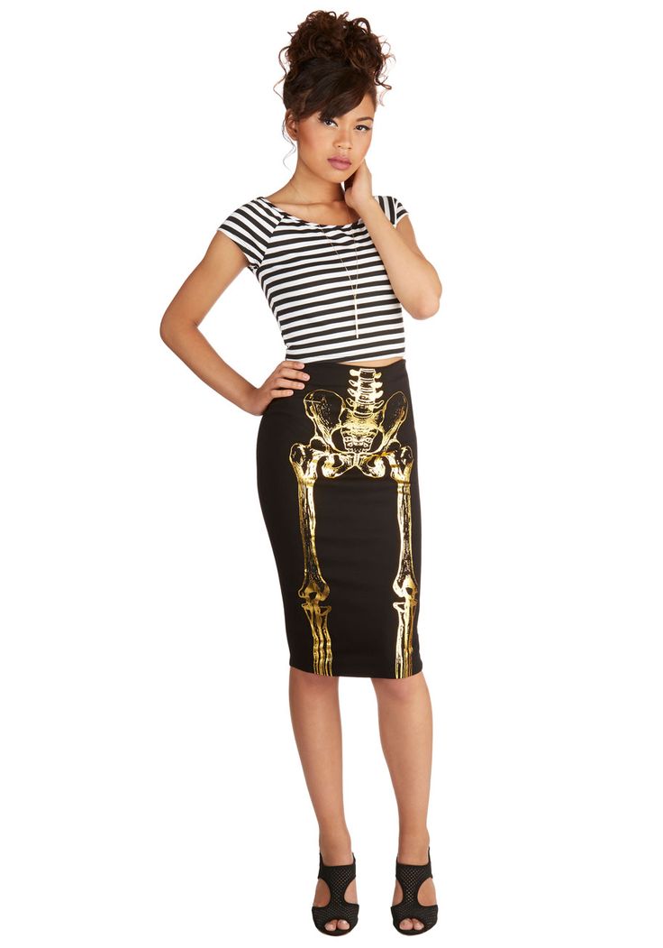 falda esqueleto