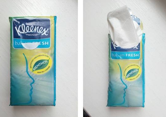 kleenex paquete