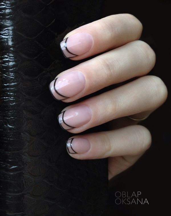 manicure transparente
