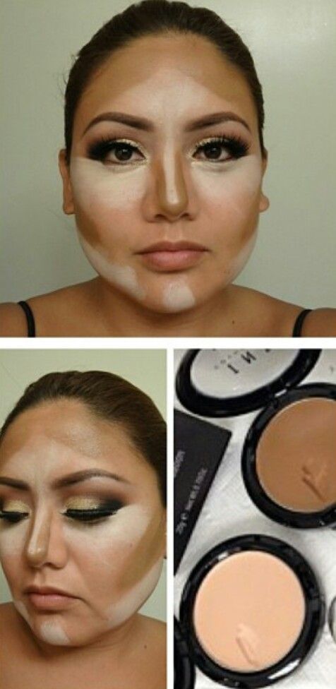 contour round face