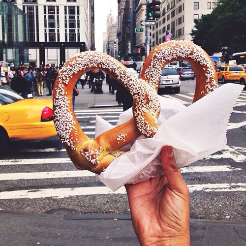 comida pretzel