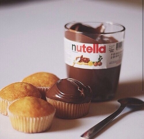 muffins nutella