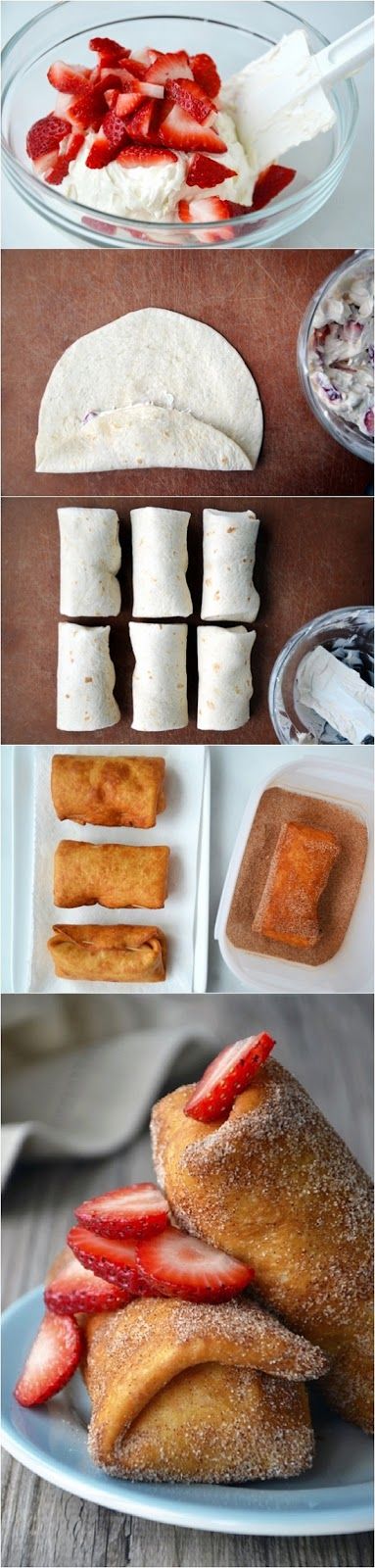 taquitos de fresas