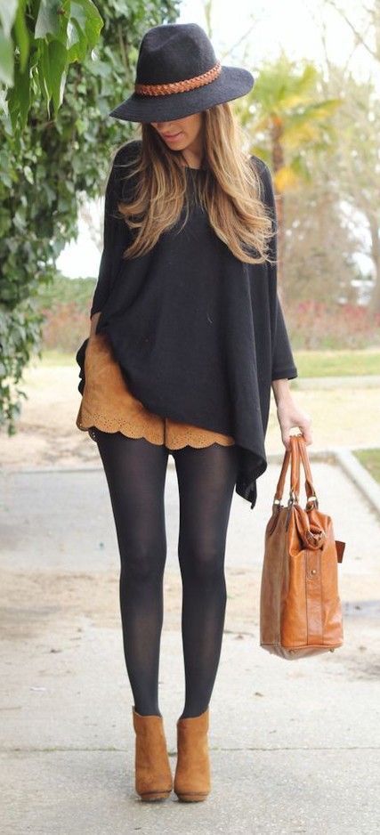 black tights