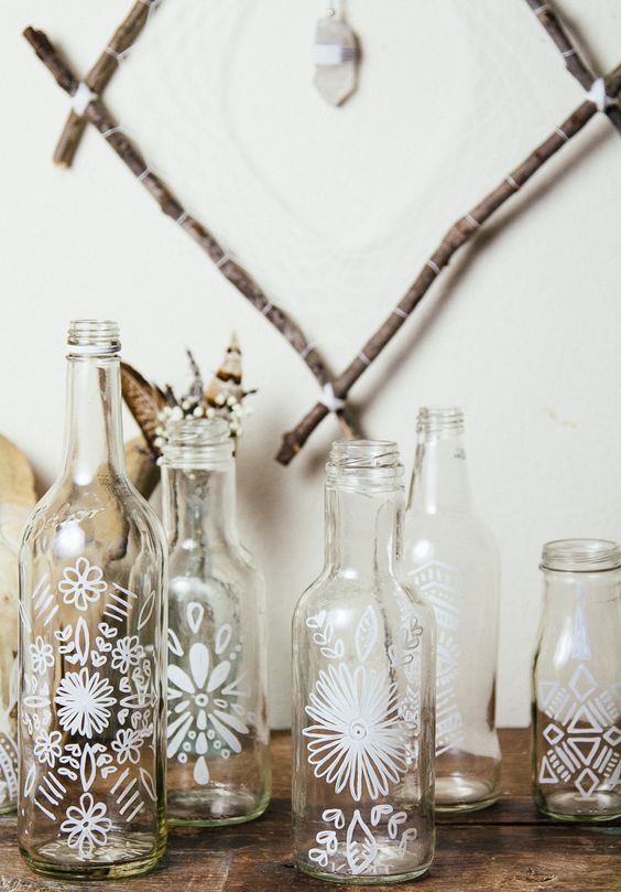 boho botellas