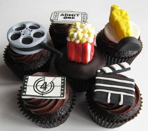 movie cupcakes