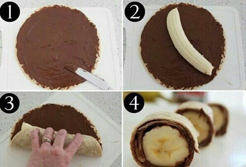 nutella sushi