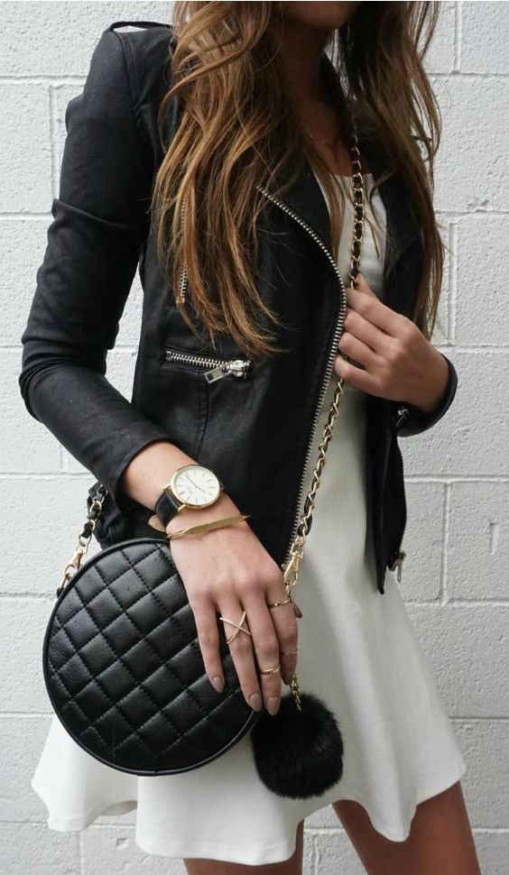 blanco con negro hermosa