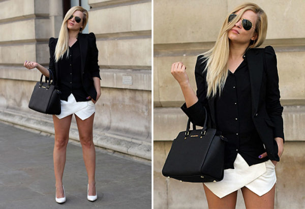 blazer shorts