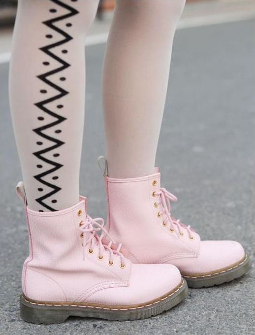 botas pastel