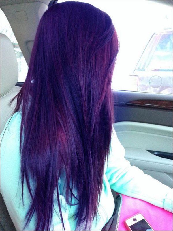 cabello-morado